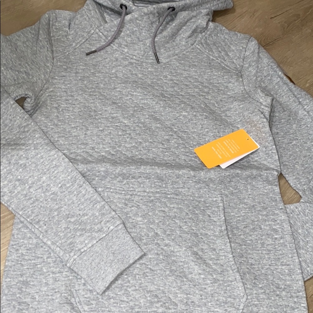 🌵 Roxy women’s grey Dipsy Technical Hoodie 🌵 - Picture 2 of 5